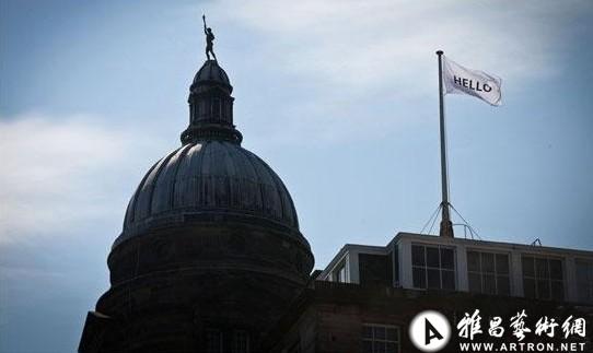 彼得·利弗西奇,“Flags for Edinburgh”, 2013 彼得·利弗西奇,“Flags for Edinburgh”, 2013